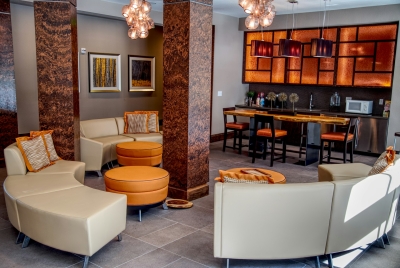 Inspiratie voor een mid-century modern interieur