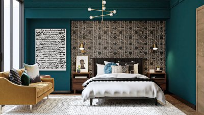 Zo creëer je een cocooning gevoel met color drenching